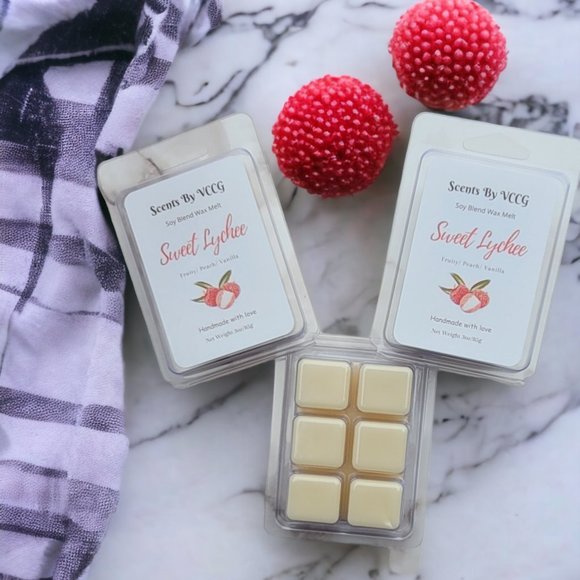 Sweet Lychee Soy Blend Wax Melt - Picture 2 of 2